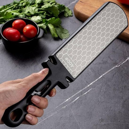 aiguiseur couteau portable gros plan