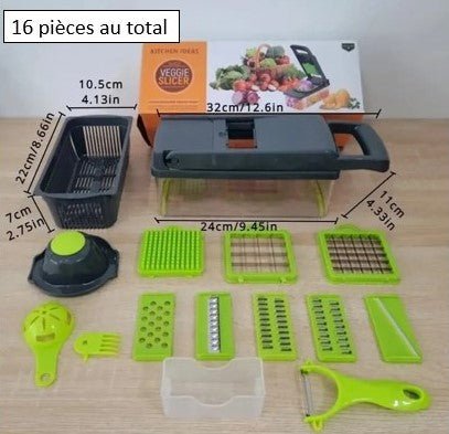 Mandoline Cuisine Multifonctions dimension